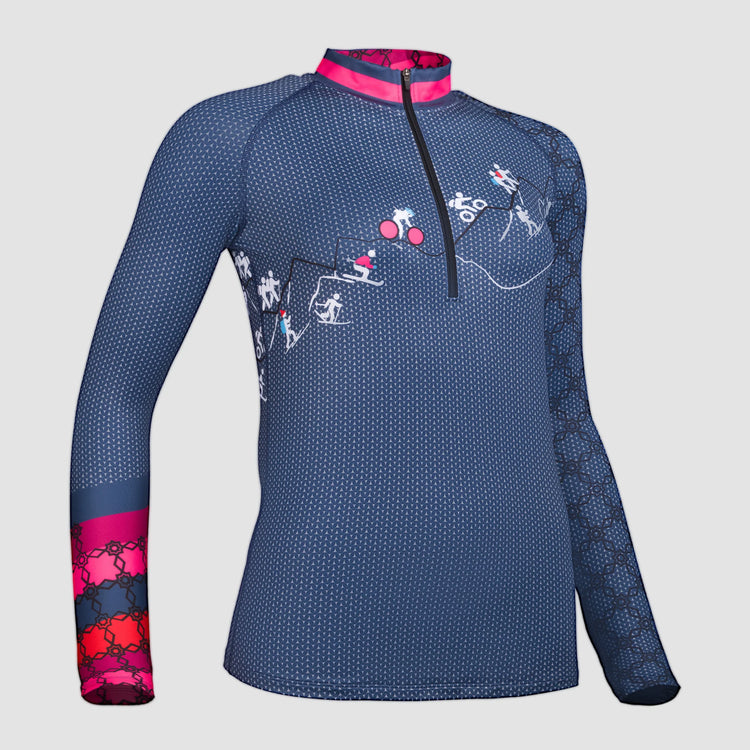 Frauen Langarm warm