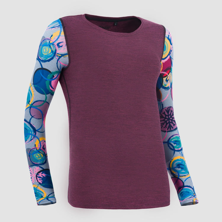 Frauen Merino Langarm